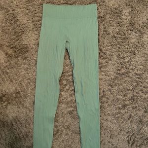 Turquoise leggings